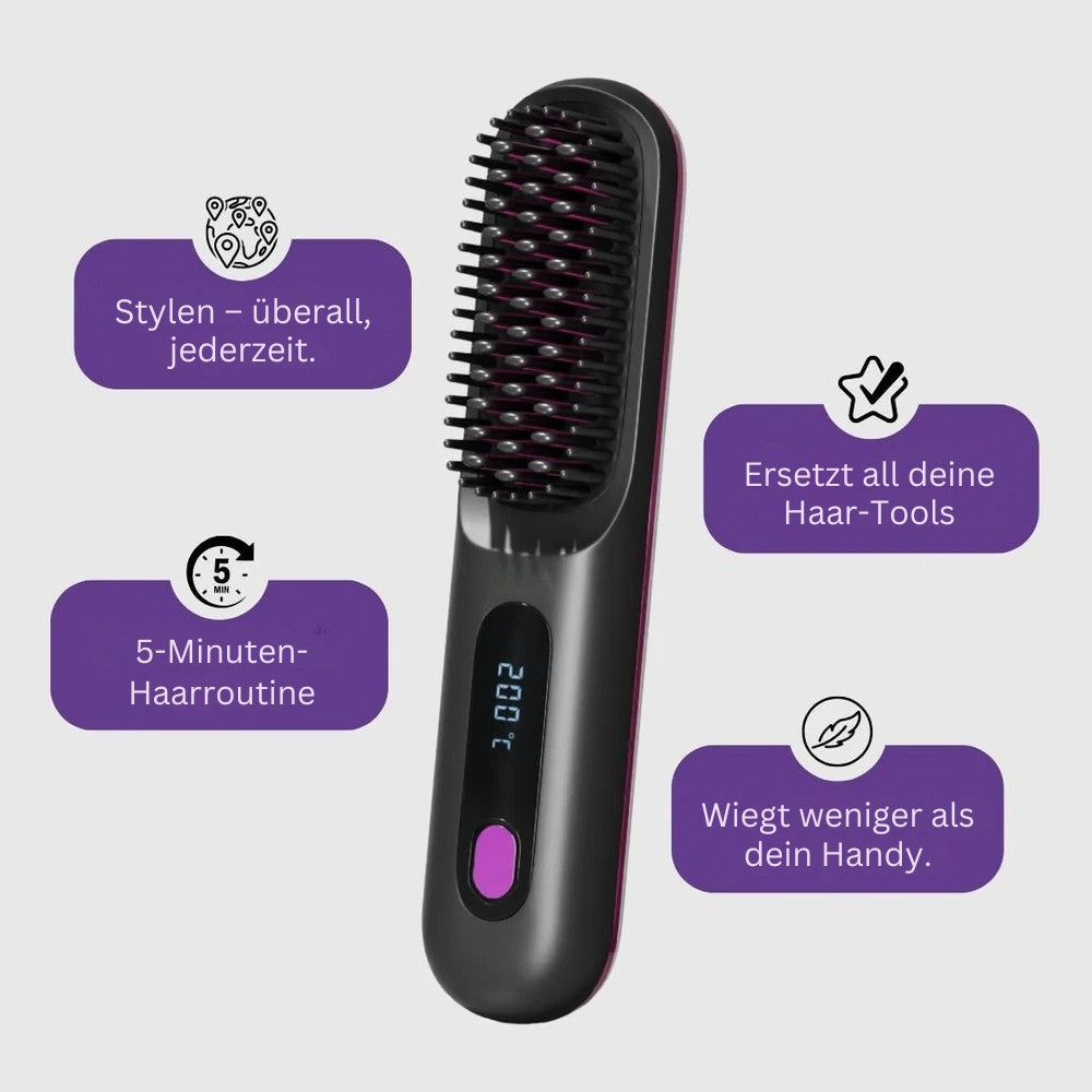 Deine ultimative Haarlösung für unterwegs! – Freiheit beim Stylen: jederzeit, überall!